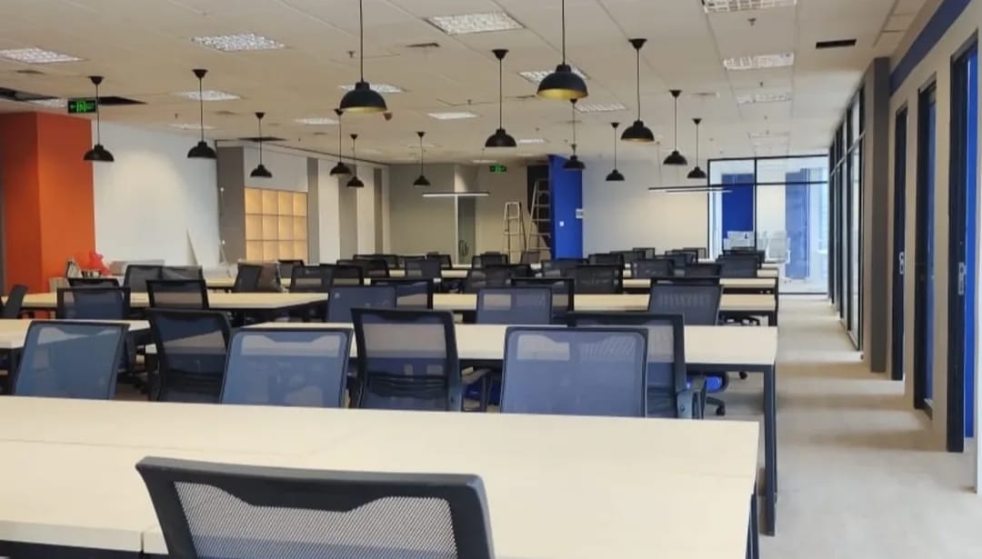 Hasil Pengerjaan Jasa Design Interior kantor dan pembuatan furniture, di Intrepid, Menara Prima, Kuningan, Jakarta Selatan 